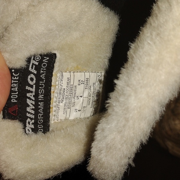 Patagonia Lugano Lace Espresso Waterproof Polartec Mid Boot 6/7 - Picture 5 of 8